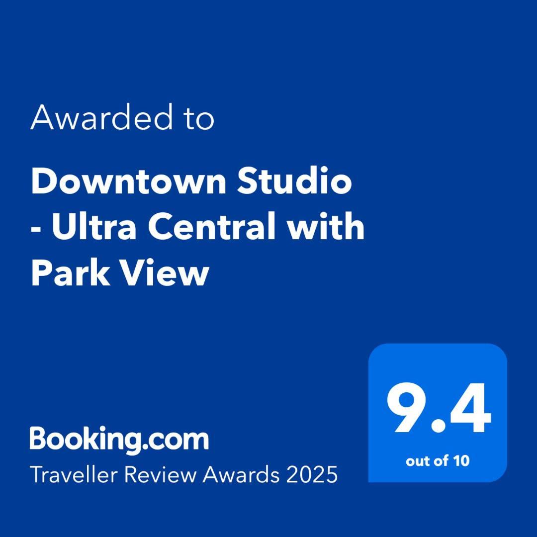 Downtown Studio - Ultra Central With Park View 布加勒斯特 外观 照片